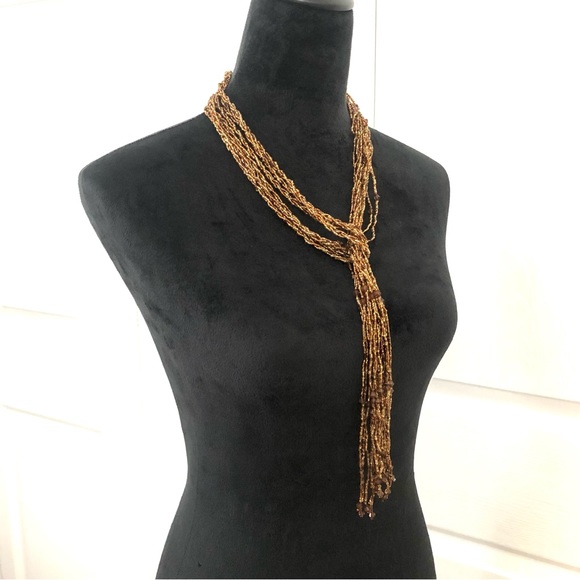 Necklaces Earth tones 15 items - Picture 4 of 16